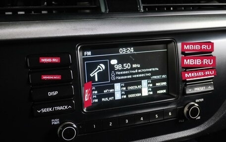 KIA Rio IV, 2017 год, 1 199 000 рублей, 14 фотография