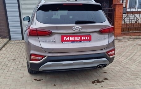 Hyundai Santa Fe IV, 2019 год, 3 000 000 рублей, 3 фотография