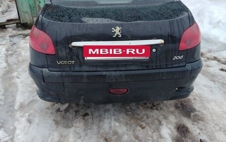 Peugeot 206, 2007 год, 200 000 рублей, 4 фотография