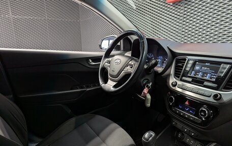 Hyundai Solaris II рестайлинг, 2017 год, 1 100 000 рублей, 24 фотография