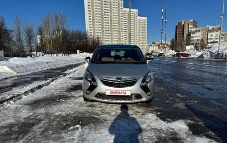 Opel Zafira C рестайлинг, 2012 год, 800 000 рублей, 4 фотография