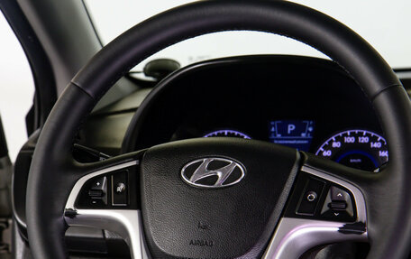 Hyundai Solaris II рестайлинг, 2011 год, 528 000 рублей, 13 фотография