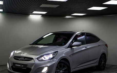 Hyundai Solaris II рестайлинг, 2011 год, 528 000 рублей, 21 фотография