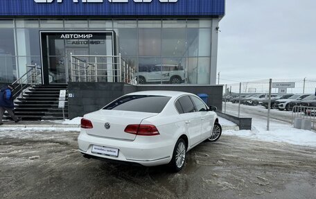 Volkswagen Passat B7, 2012 год, 1 128 000 рублей, 5 фотография