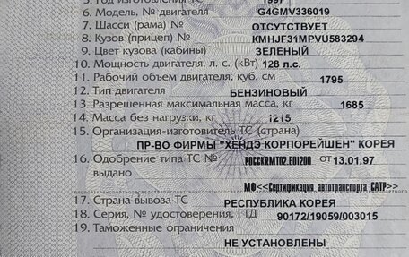 Hyundai Lantra II, 1997 год, 299 000 рублей, 9 фотография