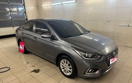 Hyundai Solaris II рестайлинг, 2017 год, 1 450 000 рублей, 1 фотография