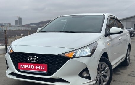 Hyundai Solaris II рестайлинг, 2021 год, 1 450 000 рублей, 13 фотография