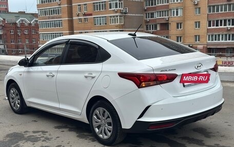 Hyundai Solaris II рестайлинг, 2021 год, 1 450 000 рублей, 18 фотография