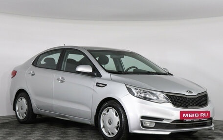 KIA Rio III рестайлинг, 2016 год, 947 000 рублей, 3 фотография