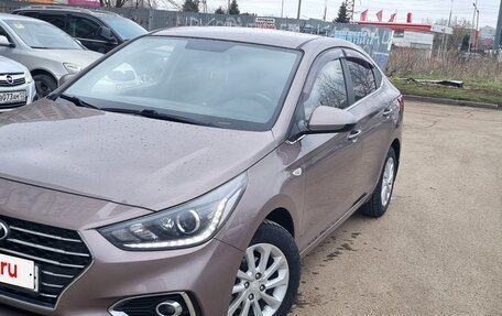 Hyundai Solaris II рестайлинг, 2018 год, 1 400 000 рублей, 13 фотография