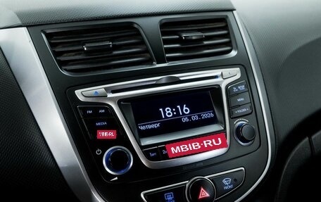 Hyundai Solaris II рестайлинг, 2015 год, 1 320 000 рублей, 10 фотография