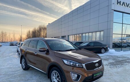 KIA Sorento III Prime рестайлинг, 2016 год, 2 140 000 рублей, 2 фотография