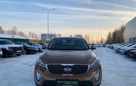 KIA Sorento III Prime рестайлинг, 2016 год, 2 140 000 рублей, 3 фотография