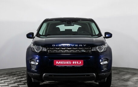 Land Rover Discovery Sport I рестайлинг, 2017 год, 2 049 000 рублей, 2 фотография