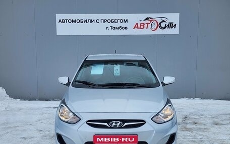 Hyundai Solaris II рестайлинг, 2012 год, 865 000 рублей, 1 фотография