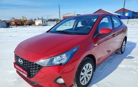 Hyundai Solaris II рестайлинг, 2021 год, 1 590 000 рублей, 1 фотография