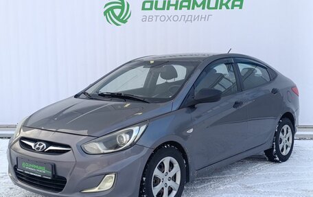 Hyundai Solaris II рестайлинг, 2011 год, 540 000 рублей, 1 фотография