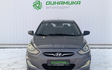Hyundai Solaris II рестайлинг, 2011 год, 540 000 рублей, 2 фотография