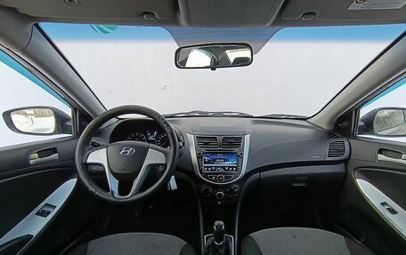 Hyundai Solaris II рестайлинг, 2011 год, 540 000 рублей, 14 фотография