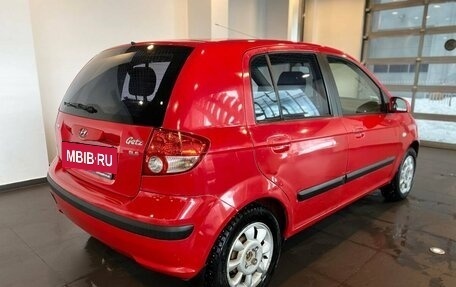 Hyundai Getz I рестайлинг, 2005 год, 440 000 рублей, 3 фотография