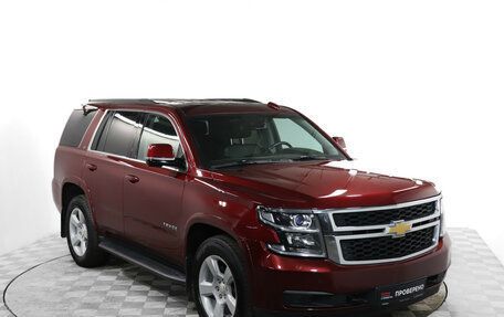 Chevrolet Tahoe IV, 2016 год, 3 490 000 рублей, 3 фотография