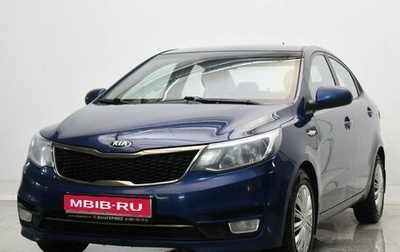 KIA Rio III рестайлинг, 2015 год, 975 000 рублей, 1 фотография