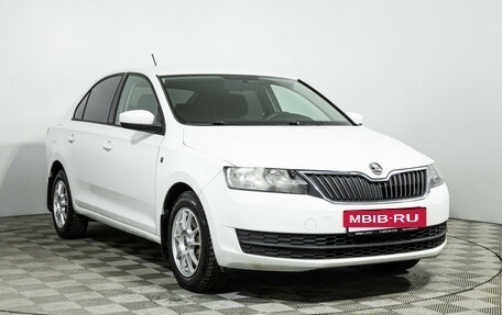 Skoda Rapid I, 2014 год, 599 585 рублей, 3 фотография