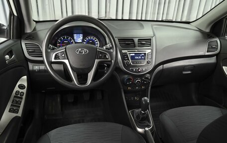 Hyundai Solaris II рестайлинг, 2016 год, 938 000 рублей, 6 фотография