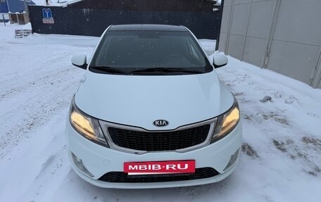 KIA Rio III рестайлинг, 2013 год, 790 000 рублей, 10 фотография