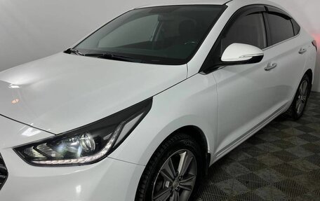 Hyundai Solaris II рестайлинг, 2018 год, 1 400 000 рублей, 23 фотография