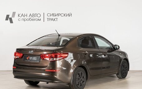 KIA Rio III рестайлинг, 2016 год, 993 500 рублей, 3 фотография