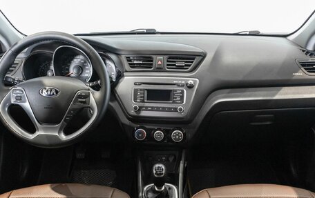 KIA Rio III рестайлинг, 2016 год, 993 500 рублей, 6 фотография