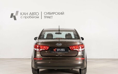 KIA Rio III рестайлинг, 2016 год, 993 500 рублей, 4 фотография
