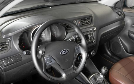 KIA Rio III рестайлинг, 2016 год, 993 500 рублей, 5 фотография