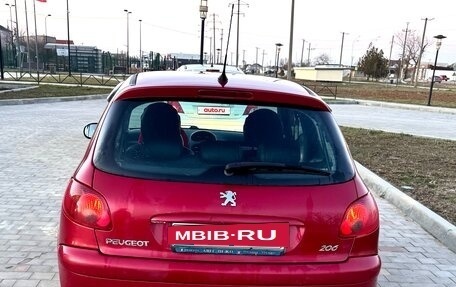 Peugeot 206, 2007 год, 475 000 рублей, 6 фотография