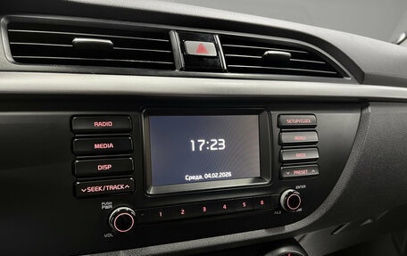 KIA Rio IV, 2017 год, 1 275 000 рублей, 14 фотография