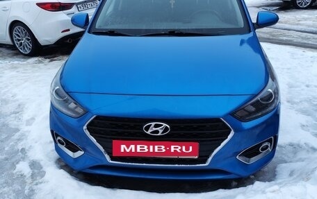 Hyundai Solaris II рестайлинг, 2017 год, 1 260 000 рублей, 9 фотография