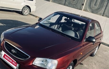 Hyundai Accent II, 2007 год, 465 000 рублей, 1 фотография