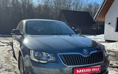 Skoda Superb III рестайлинг, 2014 год, 1 280 000 рублей, 1 фотография