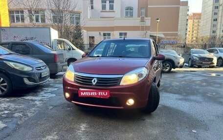 Renault Sandero I, 2010 год, 450 000 рублей, 1 фотография