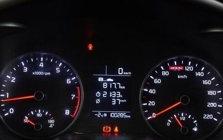 KIA Rio IV, 2018 год, 1 359 000 рублей, 19 фотография