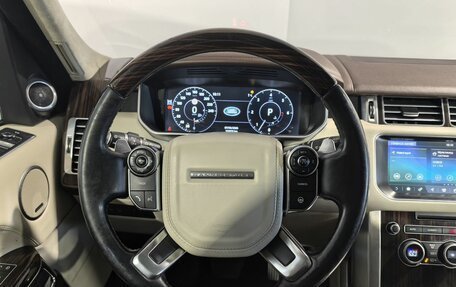 Land Rover Range Rover IV рестайлинг, 2017 год, 4 850 000 рублей, 26 фотография