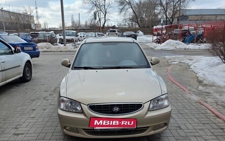 Hyundai Accent II, 2003 год, 349 000 рублей, 2 фотография