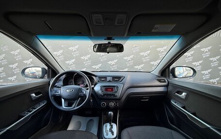 KIA Rio III рестайлинг, 2014 год, 939 000 рублей, 10 фотография