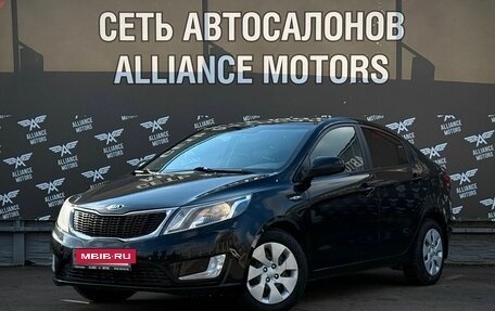 KIA Rio III рестайлинг, 2014 год, 939 000 рублей, 3 фотография