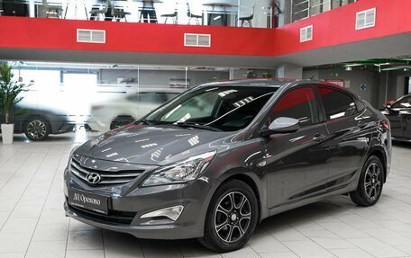 Hyundai Solaris II рестайлинг, 2014 год, 855 000 рублей, 5 фотография