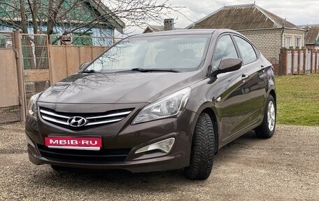 Hyundai Solaris II рестайлинг, 2014 год, 1 150 000 рублей, 1 фотография