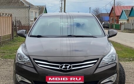 Hyundai Solaris II рестайлинг, 2014 год, 1 150 000 рублей, 3 фотография