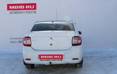 Renault Logan II, 2016 год, 419 000 рублей, 6 фотография