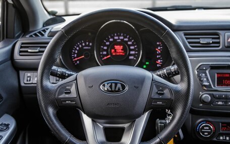 KIA Rio III рестайлинг, 2013 год, 998 000 рублей, 17 фотография